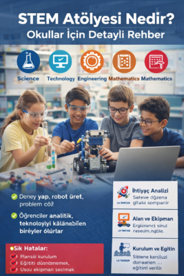 STEM Atölyesi Nedir Okullar İçin Detaylı Rehber (2026)