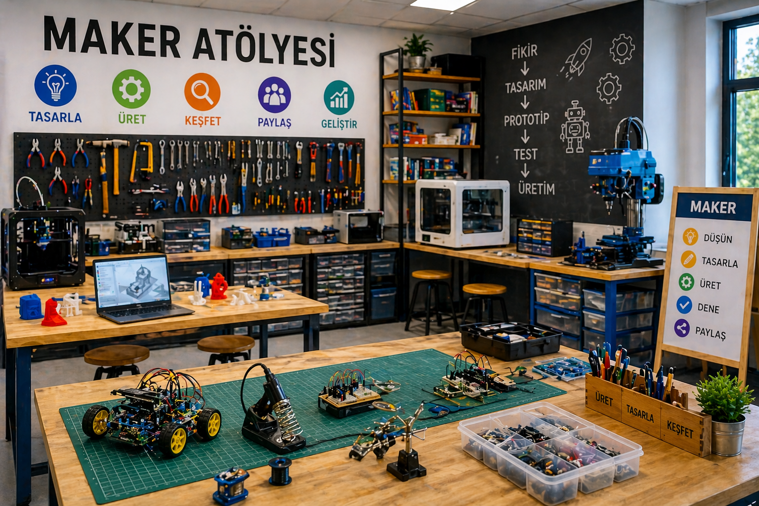 Maker Atölyesi Nedir? Nasıl Kurulur?