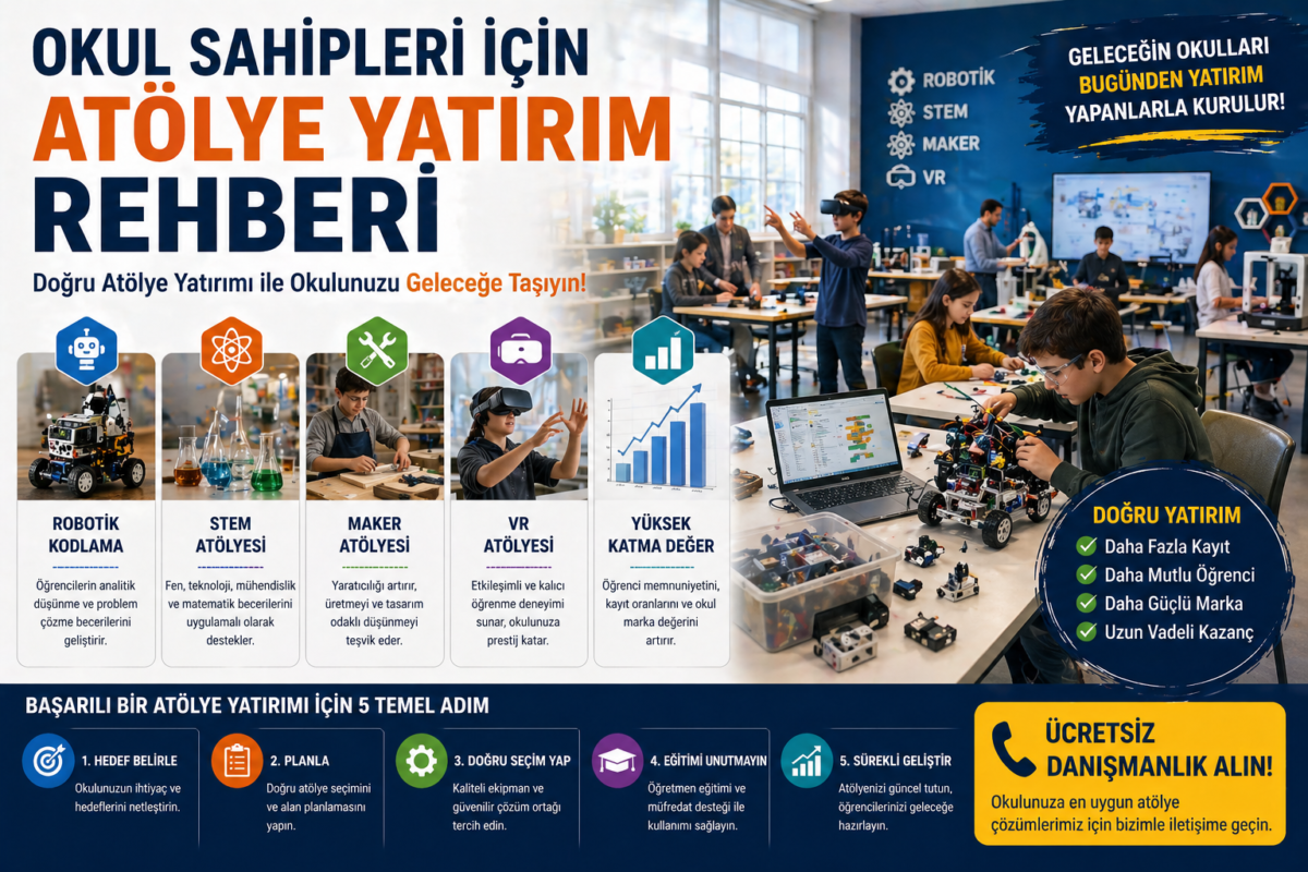 Okul Sahipleri için Atölye Yatırım Rehberi