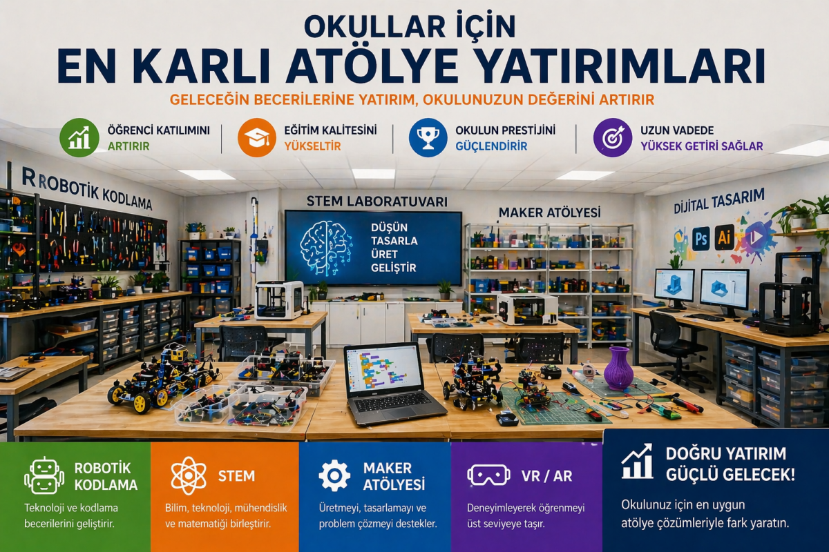 Okullar İçin En Karlı Atölye Yatırımları (2026 Rehberi)
