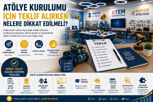 Atölye Kurulumu İçin Teklif Alırken Nelere Dikkat Edilmeli?