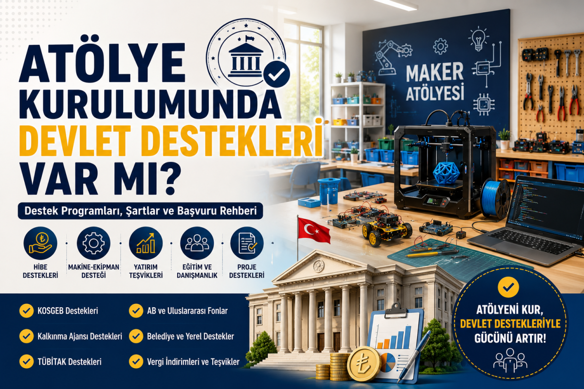 Atölye Kurulumunda Devlet Destekleri Var Mı