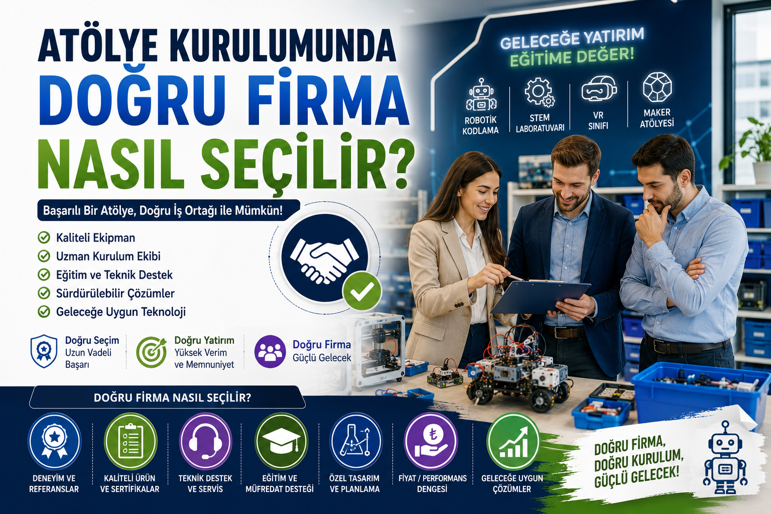 Atölye Kurulumunda Doğru Firma Nasıl Seçilir?