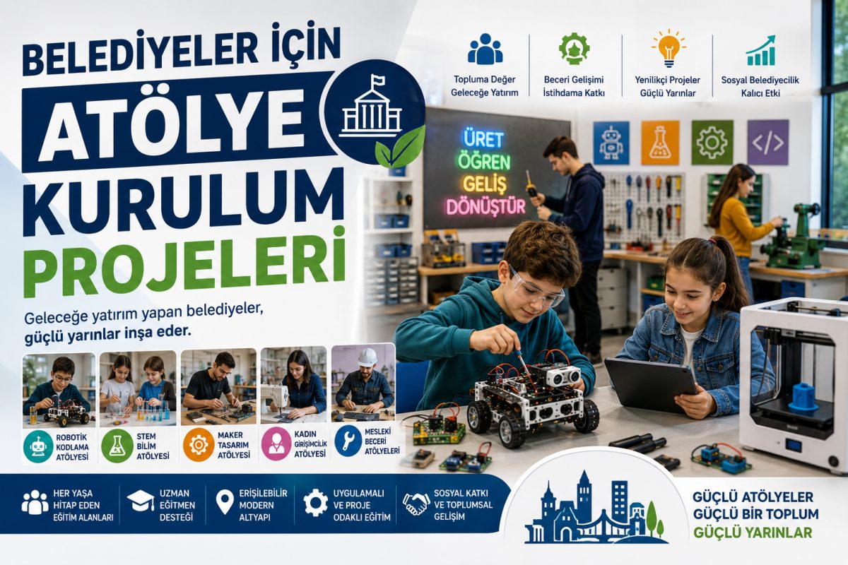 Belediyeler İçin Atölye Kurulum Projeleri