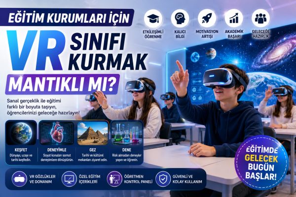 Eğitim Kurumları İçin VR Sınıfı Kurmak Mantıklı mı?