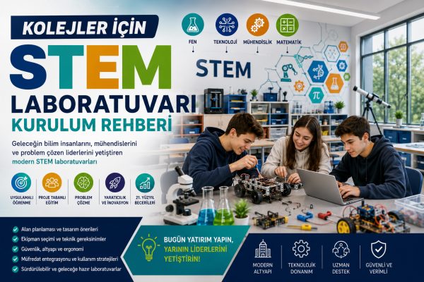 Kolejler İçin STEM Laboratuvarı Kurulum Rehberi