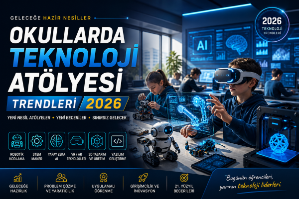 Okullarda Teknoloji Atölyesi Trendleri