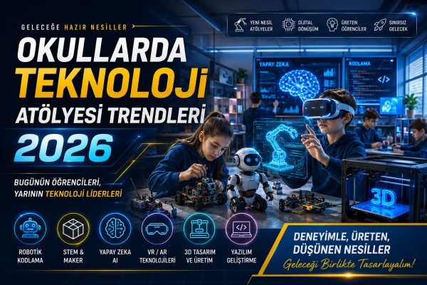 Okullarda Teknoloji Atölyesi Trendleri