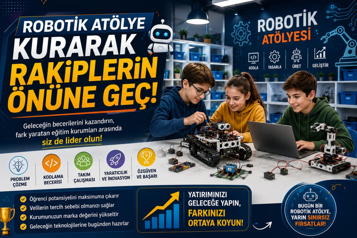 Robotik Atölye Kurarak Rakiplerin Önüne Geç