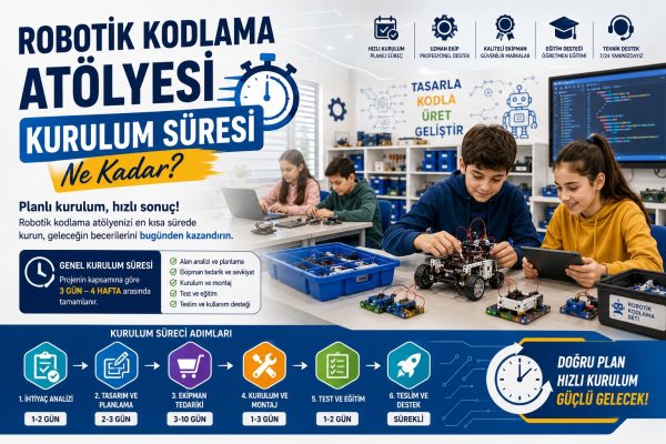 Robotik Kodlama Atölyesi Kurulum Süresi Ne Kadar?