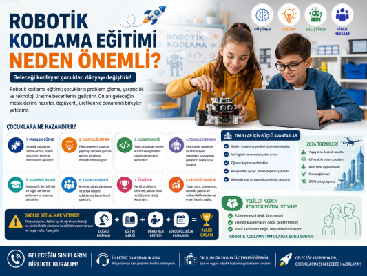 Robotik Kodlama Eğitimi Neden Önemli
