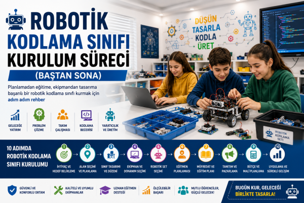 Robotik Kodlama Sınıfı Kurulum Süreci (Baştan Sona)