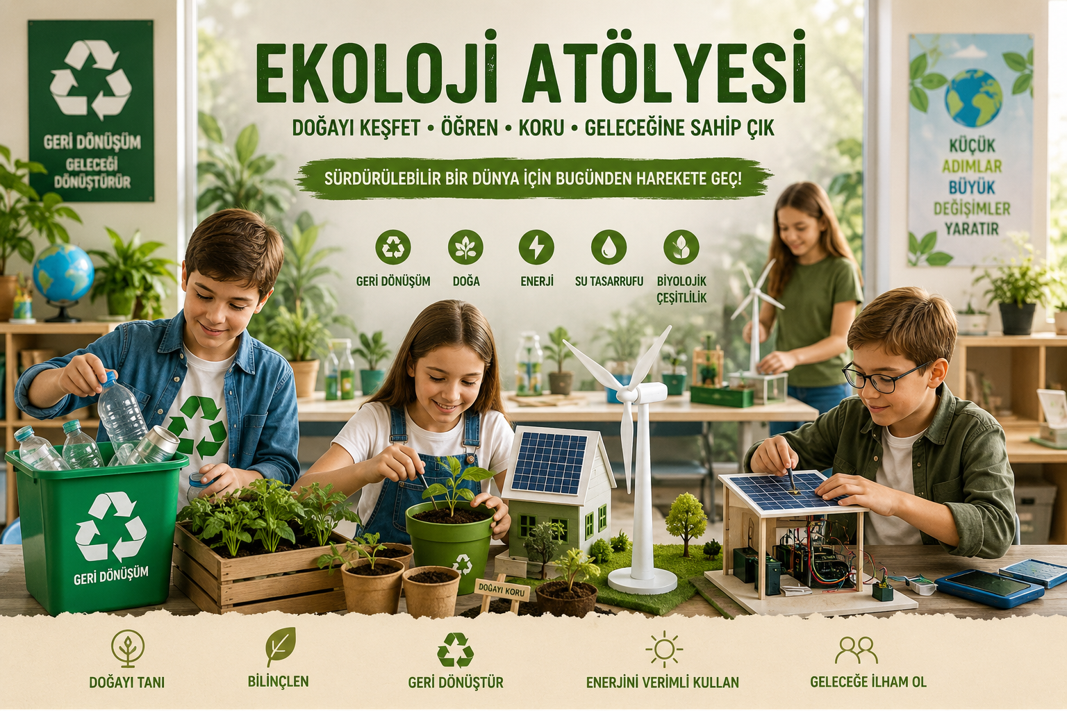 Ekoloji Atölyesi Kurulum Ekoloji Atölyesi Kurulum